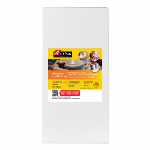Blackjack Low Fire Clay™ Natural Kiln Earthenware, 20 lb (9.07 kg)